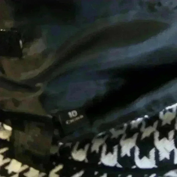 Alex Marie Women's Houndstooth Pencil Skirt - Picture 4 of 5